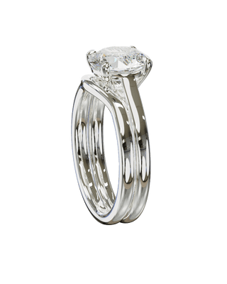 Alliance Classique Or Blanc - Origine & Co