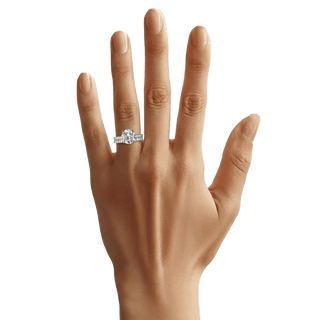 Alliance Signature Sertie Or Blanc - Origine & Co