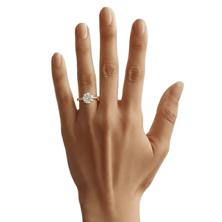 Bague Classique Sertie Ronde Or Jaune - Origine & Co