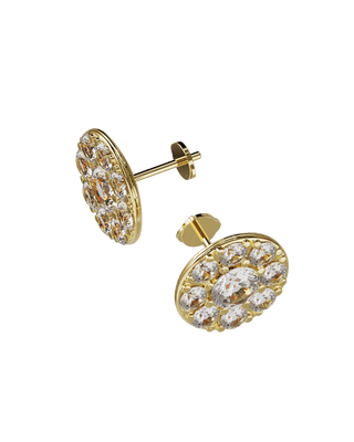 Boucles d'Oreilles Daisy Or Jaune - Origine & Co