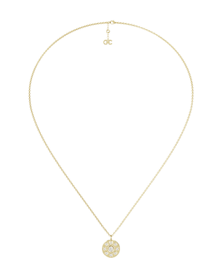 Pendentif Daisy Light Or Jaune - Origine & Co