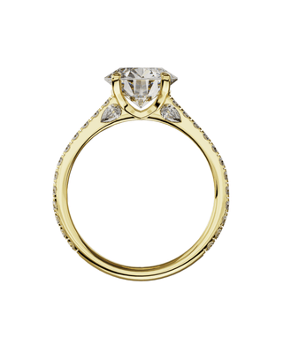 Signature Ronde Sertie Or Jaune - Origine & Co